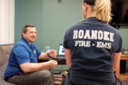 Roanoke Fire-EMS and Foot Levelers 1