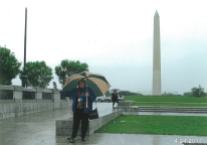 Jackie Dean at Washington Monument